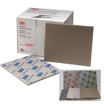 키알리 3M 스폰지 연마제 사포 샌딩 스폰지 페파 빼빠 수세미 2장, 방수, 02604 (320~400방)