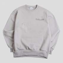JIPSY 시그니처 라베르메종 맨투맨 -쉬폰 그레이- signatured labelle sweat shirts. -chiffon grey-