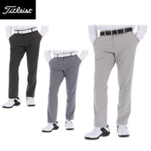 타이틀리스트 기모 스트라이프 팬츠 테이퍼드 긴바지 TWMP2182