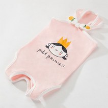 파스텔펫 반려동물 귀욤 패턴 민소매, 소녀