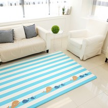 친환경놀이방매트 아기고래-라인블루 170x140x1.2 에코매트/퍼즐매트/PVC매트/놀이매트/아기매트/유아매트/파크론/에코폼매트/거실매트