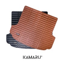카마루 가죽 트렁크매트 아우디A8 Q3 Q5 Q7 TT Series, 블랙, 아우디-Q7 (16~현재)/블랙, 아우디