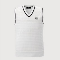 인디안 [봄 여름 최저가] 고급 나일론혼방 솔리드 브이넥 조끼 니트베스트 MIBBVYM1411BC