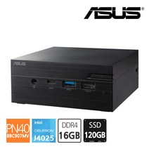 [에이수스] ASUS 미니PC PN40-BBC907MV J4025 RAM 4GB SSD12, 상세 설명 참조