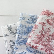 대폭-워싱린넨) 로망스명화원단(5컬러), 블루