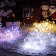 투명 에디슨전구 필라멘트조명 무드등 80P 파티라이트 텐트장식 감성캠핑, 칼라