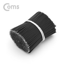 정직한몰/ Coms 점퍼 케이블 Black 4cm 900ea 선, 1개