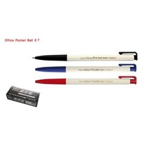[셋트]오피스포켓볼 0.7 (흑) 24개입