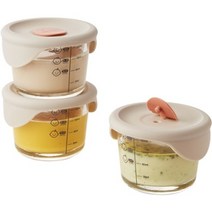 락앤락 바로한끼 이유식 원형용기, 01 pink, 6개