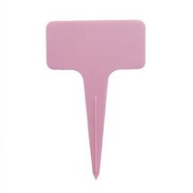 도로명주소판 건물주소 명패 10pcs 두꺼운 플라스틱 레이블 정원 꽃 화분 보육 표지판 원예 꽃 즙이 많은 레이블 식물 레이블 프롬프트 카드, i