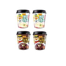 뽀로로 떡볶이 버스팩 크림맛 115g x 2p + 짜장맛 110g x 2p, 33세트