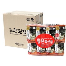 [솔뫼광천] 고급웰빙도시락김(4g-64봉)선물/아이반찬, 상세 설명 참조