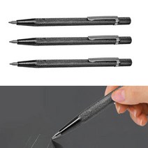 금속 마커 조각 펜 텅스텐 강철 합금 타일 절단 스크라이버 유리 세라믹 나무 조각용 3 개, 한개옵션0