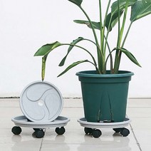 이동식 물받이 화분받침대, 20cm, 20cm