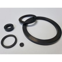 국산 고무각링 (평와샤 고무패킹 수도패킹) (1), 내경mmX 외경mmX 높이mm, 282.(48x61X1.5) 1개, 1개