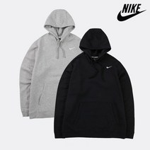 (1+1)나이키 스우시 클럽 플리스 후드티