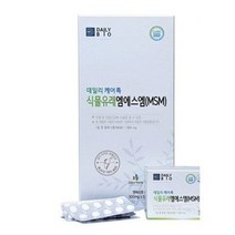 [백화점 판매상품]데일리 케어톡 식물유래 엠에스엠 500mgX120정(60g)X3박스 총 3개월분(쇼핑백동봉)