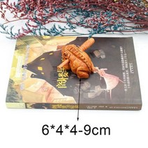 타악기 Guiro Rasp 태국에서 Scraper 퍼가있는 나무 개구리 Wooden Frog 악기 판매 RE, 2.4 inch