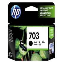 HP HP정품잉크 No.703 CD887AA(검정), 검정, 1, 1개