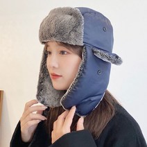 itch 패딩트레퍼 볼캡 골프모자 니트밴드캡 남성 골프캡 겨울모자 챙모자 방한모자 귀달이모자, 브라운