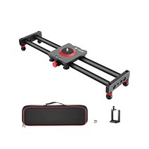 Neewer 신형 카메라 슬라이더 탄소 섬유 돌리 레일 베어링 4개 포함 115.2cm/40cm 1313 Pro 13 Max Mini & Android 휴대폰 및 미러리스 카메라와