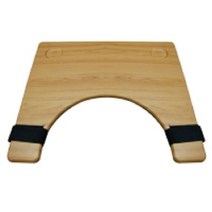 휠체어 식탁 1개 부착형 간이 나무 테이블 트레이, 1