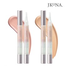 제이코나 마린 루미너스 리퀴드 컨실러 2.5ml 바닐라 / 다크서클컨실러 수분광채커버 촉촉 밀착, 3개
