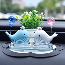 자동차 인테리어 장식 고래 대시보드 꾸미기 차량용, H