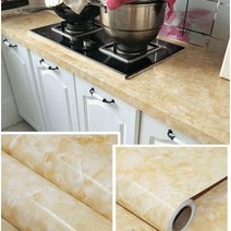 JINGHENG 스티커 시트지 싱크대 60cm*5m 80cm*5m 씽크대상판 식탁필름지 주방 방유 캐비닛 테이블 부착 방수 고온 내성, 17