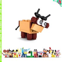 십이지신 블럭 동물 피규어 1개 조립 완구 싱바오 레, 본상품선택