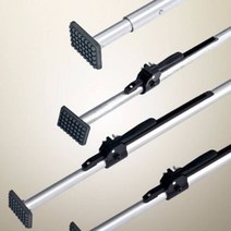 텔레스코픽 지지대 텔레스코프 서포트 화물 고정 컨테이너 탑차 냉장차 트럭 폴대 천정 천장 고정봉, D 2000-2380mm
