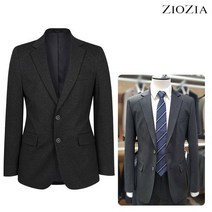 지오지아 95 100 사이즈 남성 챠콜그레이 고신축 캐주얼 수트자켓