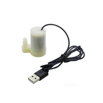 Dc 5V USB 미니 저소음 브러시리스 모터 펌프 물고기 탱크 수생 애완 동물 잠수정 통기 소형 분수, [04] vertical white, 04 vertical white