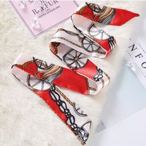 균박이네 우아한 쁘띠 스카프 봄 가을 얇은 스카프 1+1