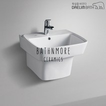 CL-350/CL350/세면기/세면대/언더볼/탑볼형/평면붙임형/대림바스/대림세면기/원홀/쓰리홀/부속일체/부속포함, CL-350대림정품수동폽업-I트랩