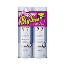 카오 케이프 헤어 스프레이 대용령 타입 슈퍼하드 무향 300g x2개 묶음