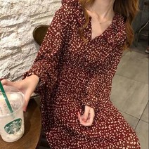 L.HOUSESTORE봄원피스 쉬폰원피스 2020 봄 새로운 프랑스 틈새 원피스 하객룩 트위드원피스 여자쇼핑몰 바캉스원피스 스포츠원피스 여름원피스