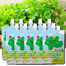 베리토리 어린이 무농약 과채주스 100% 무설탕 미나리 연근 아로니아 주스 10팩, 2.베리토리 미나리 주스