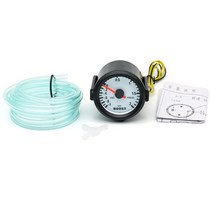 유면계 유량계 AD 2 "52mm 블루 LED 자동차 게이지 오일 압력 게이지 PSI 바 터보 부스트 게이지 12, 03 Boost Gauge BAR