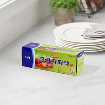 크린리빙 크린랩 알뜰 지퍼백 중형 22x27 50매, 1개