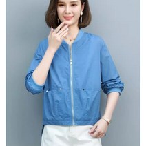 여성용 언발 바람막이 점퍼