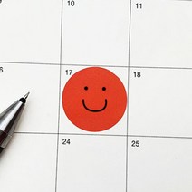 스티커 8 색상 유치원 초등학교 동그라미스티커 빨강 봉인지, 1000026889흰색