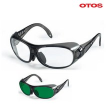 OTOS B-621A 보안경 / 긁힘방지 / 안티포그 / B-621B(그린), B-621B