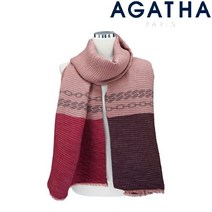 아가타 AK수원점 아가타 (2UPW348CO)플리츠 롱 스카프 아리아나 코랄