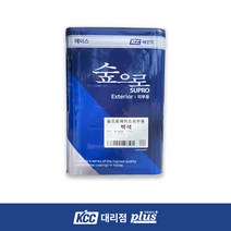 KCC 숲으로에이스외부용 18L(말통) 무광페인트 외부수성페인트 담장 옹벽 벽화 외벽 주택 보수 수리, 녹색(4490), 1개