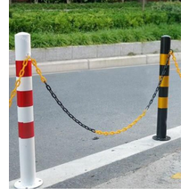 녹슬지 않는 플라스틱 투톤 안전띠 체인 사슬 블랙엘로우 레드화이트 3M, 색상, 블랙 - 옐로우