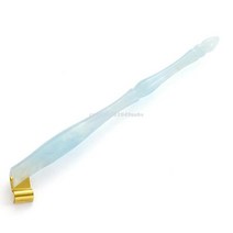 나무 캘리그라피 딥 펜 영어 동판 오블리크 유리 펜촉 액세서리, 8.M