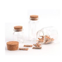 코르크마개 밀폐 미니 작은 유리병 유리공병 /37X40MM