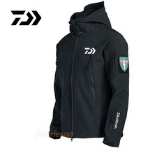 낚시복 Daiwa-낚시 자켓 남성 봄 겨울 낚시 의류 바람막이 방수 보온 밀리터리 야외 슈트 2023, 05 C1