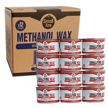 스몰파이어히트 프리미엄 고체연료 조리 캠핑 착화제 불쏘시게 고체알콜 250g 12캔, 취사용 왁스 250g 12캔